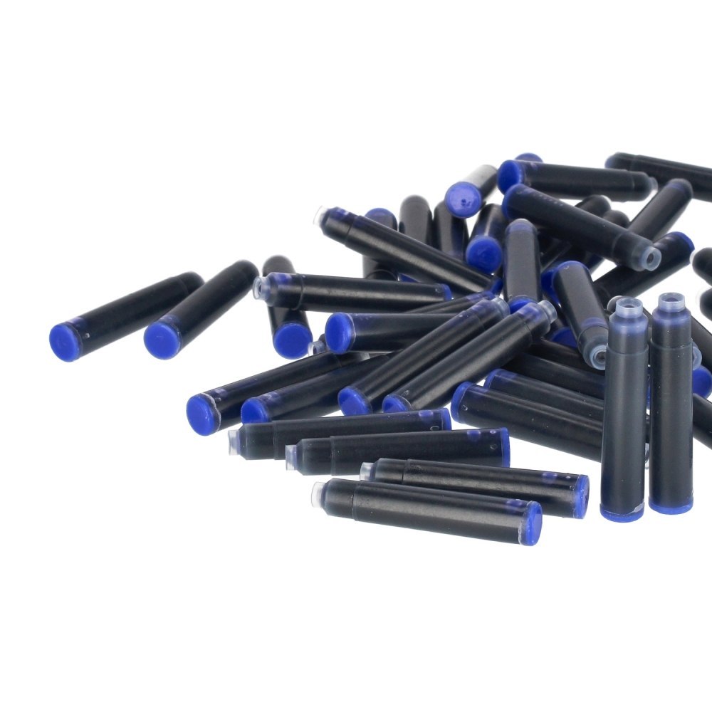 PEN CARTRIDGES SHORT BLUE 50 PCS STARPAK 452479